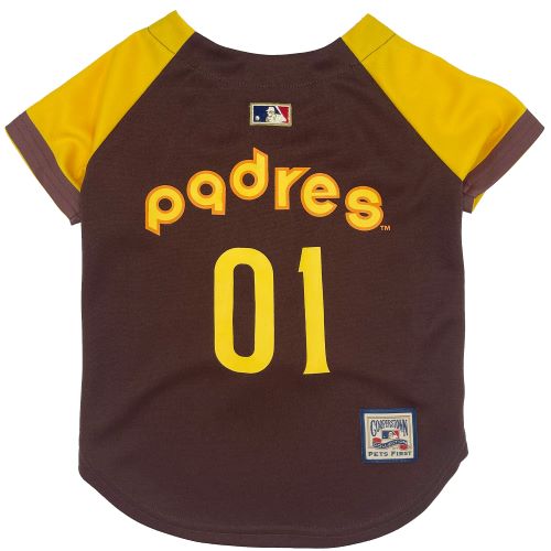 San Diego Padres Dog Throwback Jersey - Pets First