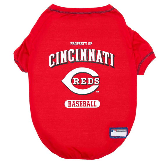 Cincinnati Reds Dog Tee Shirt - by Pets First