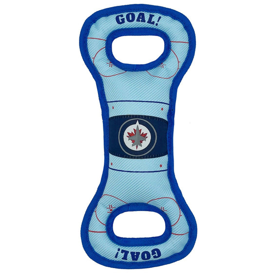 NHL Winnipeg Jets Hockey Tug Toy - by Pets First