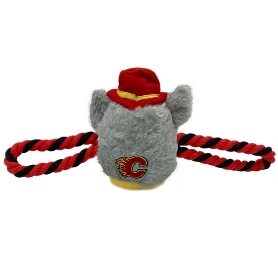 Calgary Flames Mascot Rope Toy - by Pets First - 757 Sports Collectibles