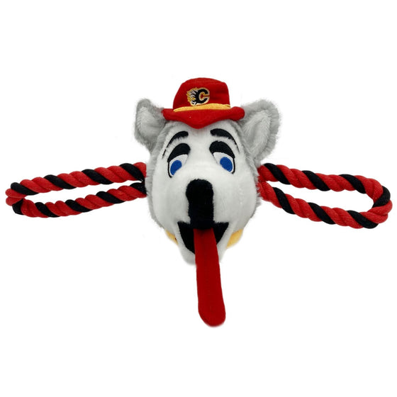 Calgary Flames Mascot Rope Toy - by Pets First