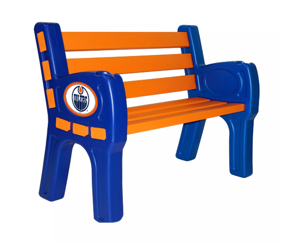 Imperial Edmonton Oilers Park Bench