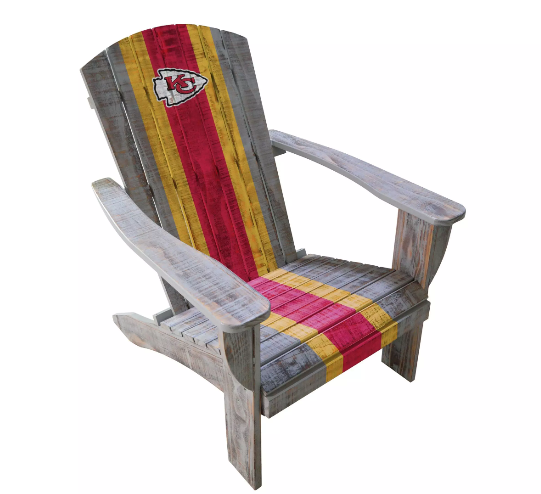Imperial Kansas City Chiefs Wood Adirondack Chair