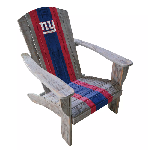 Imperial New York Giants Wood Adirondack Chair