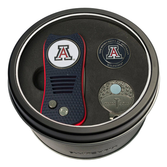 Arizona Wildcats Tin Set - Switchfix, Cap Clip, Marker - 757 Sports Collectibles