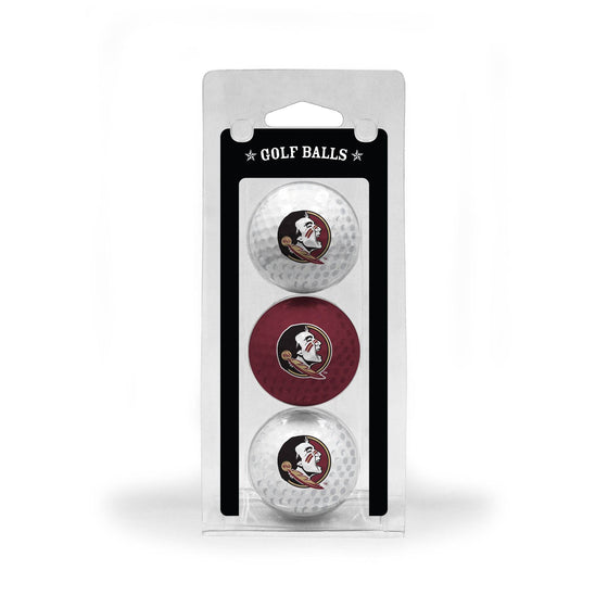 Florida State Seminoles 3 Golf Ball Pack - 757 Sports Collectibles