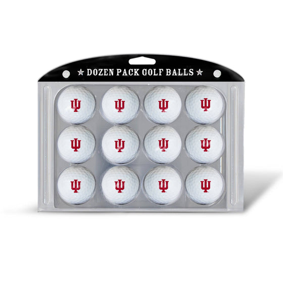 Indiana Hoosiers Golf Balls, 12 Pack - 757 Sports Collectibles
