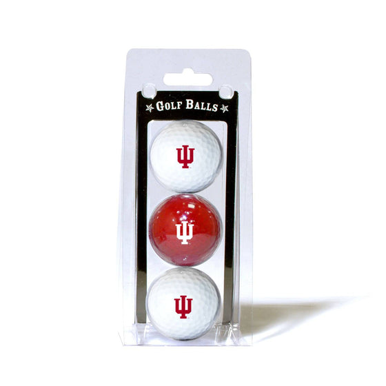 Indiana Hoosiers 3 Golf Ball Pack - 757 Sports Collectibles