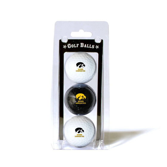Iowa Hawkeyes 3 Golf Ball Pack - 757 Sports Collectibles