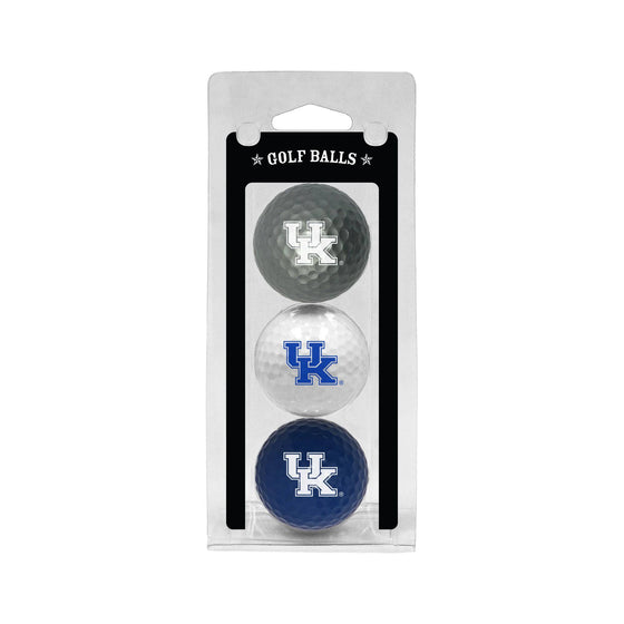 Kentucky Wildcats 3 Golf Ball Pack - 757 Sports Collectibles