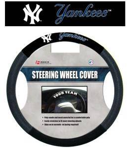 New York Yankees Steering Wheel Cover - Mesh (CDG) - 757 Sports Collectibles
