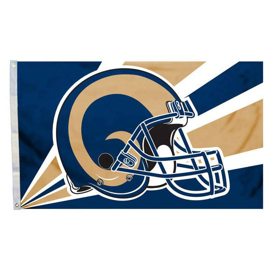 Los Angeles Rams Flag 3x5 Helmet Design (CDG) - 757 Sports Collectibles