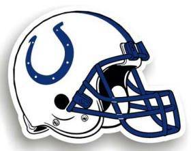Indianapolis Colts 12" Helmet Car Magnet (CDG) - 757 Sports Collectibles