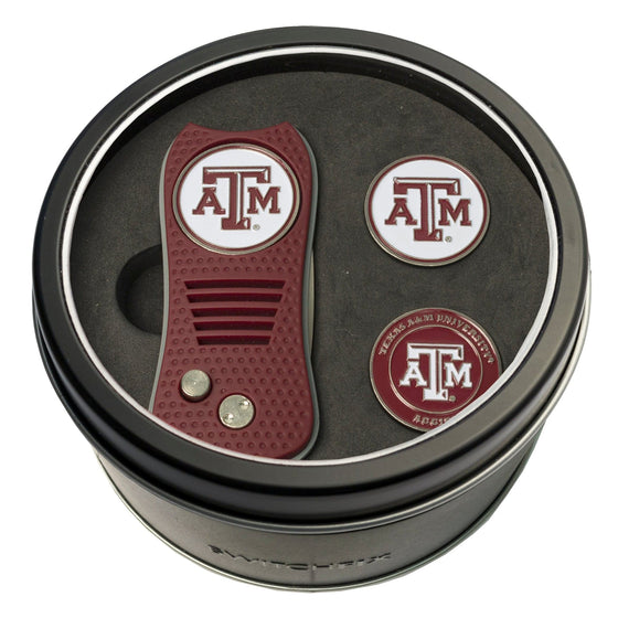 Texas A&M Aggies Tin Set - Switchfix, 2 Markers - 757 Sports Collectibles