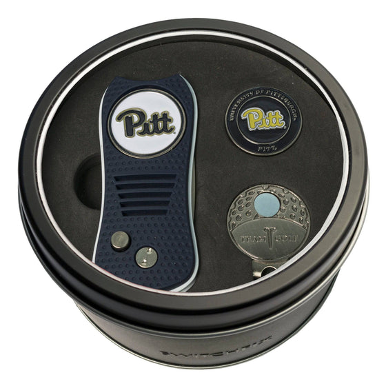 Pitt Panthers Tin Set - Switchfix, Cap Clip, Marker - 757 Sports Collectibles