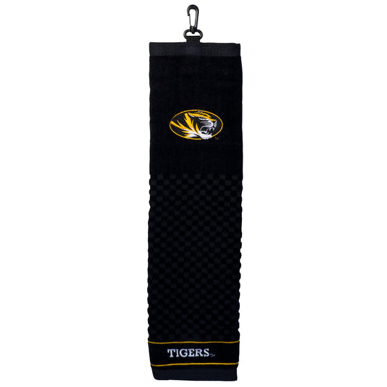 Missouri Tigers Embroidered Golf Towel - 757 Sports Collectibles
