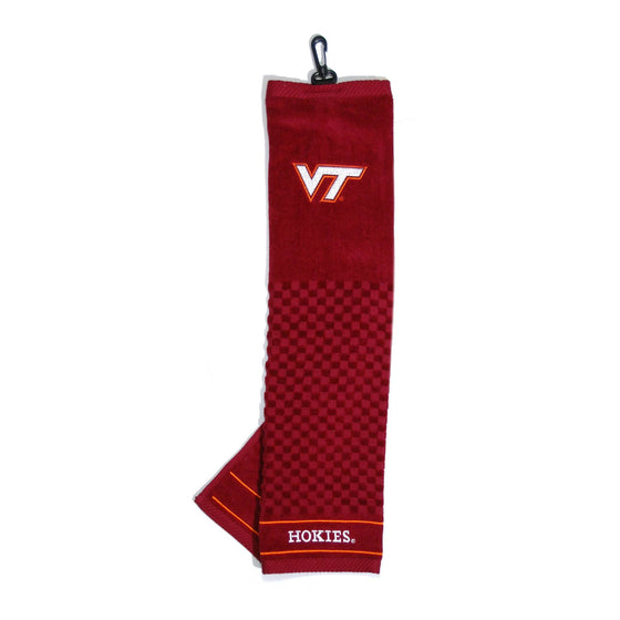 Virginia Tech Hokies Embroidered Golf Towel - 757 Sports Collectibles