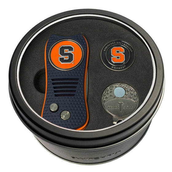 Syracuse Orange Tin Set - Switchfix, Cap Clip, Marker - 757 Sports Collectibles