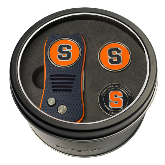 Syracuse Orange Tin Set - Switchfix, 2 Markers - 757 Sports Collectibles