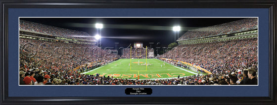 Clemson Tigers "Death Valley" Panorama Photo Print - 757 Sports Collectibles