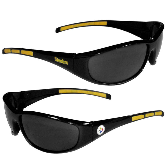 Pittsburgh Steelers Wrap Sunglasses (SSKG) - 757 Sports Collectibles