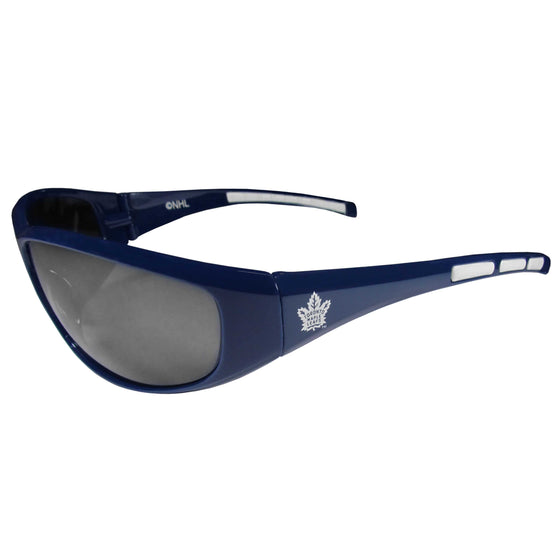 Toronto Maple Leafs�� Wrap Sunglasses (SSKG) - 757 Sports Collectibles