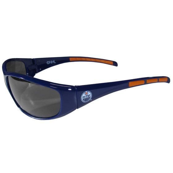 Edmonton Oilers�� Wrap Sunglasses (SSKG) - 757 Sports Collectibles