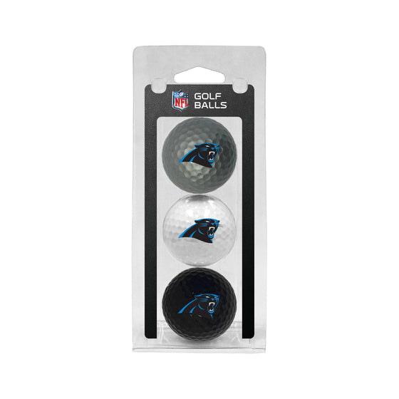 Carolina Panthers 3 Golf Ball Pack - 757 Sports Collectibles