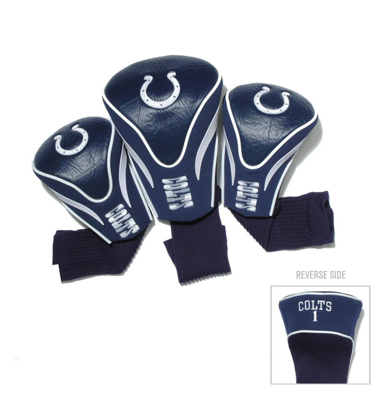 Indianapolis Colts 3 Pack Contour Head Covers - 757 Sports Collectibles