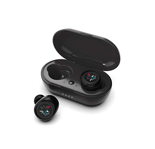 NHL San Jose Sharks True Wireless Earbuds, Team Color - 757 Sports Collectibles