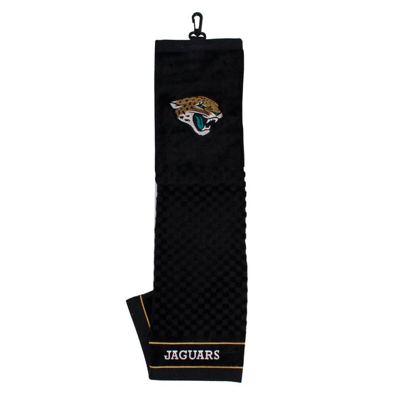 Jacksonville Jaguars Embroidered Golf Towel - 757 Sports Collectibles