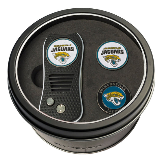 Jacksonville Jaguars Tin Set - Switchfix, 2 Markers - 757 Sports Collectibles