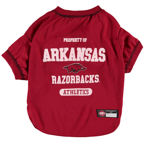 Arkansas Razorbacks Dog Tee Shirt Pets First
