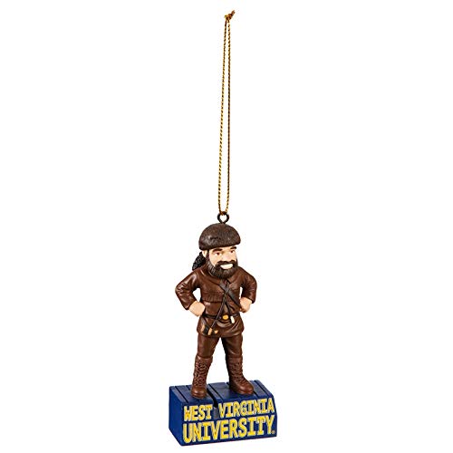 West Virginia University, Mascot Statue Ornament Officially Licensed Decorative Ornament for Sports Fans - 757 Sports Collectibles