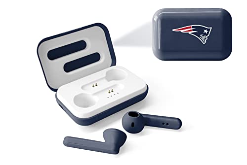 SOAR NFL True Wireless Earbuds V.4, New England Patriots - 757 Sports Collectibles