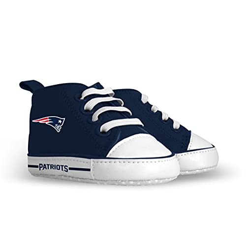MasterPieces Baby Fanatic NFL New England Patriots Pre-Walker Hightops, One Size, Team Color - 757 Sports Collectibles