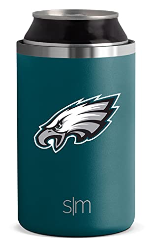 Simple Modern NFL Philadelphia Eagles Insulated Ranger Can Cooler, for Standard Cans - Beer, Soda, Sparkling Water and More - 757 Sports Collectibles