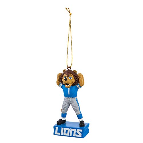 Detroit Lions, Mascot Statue Ornament Officially Licensed Decorative Ornament for Sports Fans - 757 Sports Collectibles