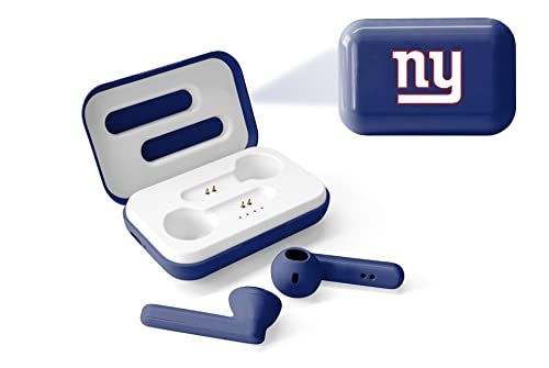 SOAR NFL True Wireless Earbuds V.4, New York Giants - 757 Sports Collectibles
