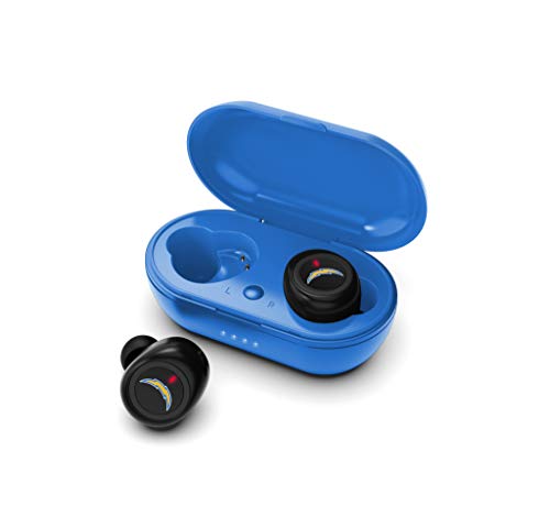 NFL Los Angeles Chargers True Wireless Earbuds, Team Color - 757 Sports Collectibles