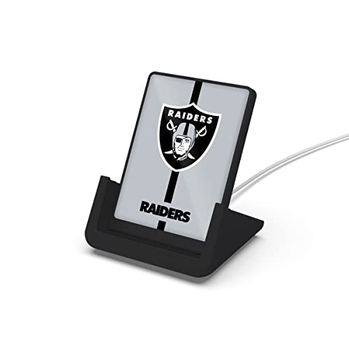 SOAR NFL Wireless Charging Stand, Las Vegas Raiders - 757 Sports Collectibles