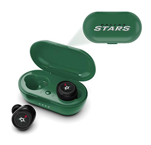 NHL Dallas Stars True Wireless Earbuds, Team Color - 757 Sports Collectibles