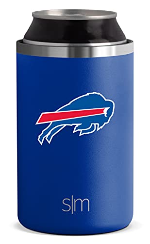 Simple Modern NFL Buffalo Bills Insulated Ranger Can Cooler, for Standard Cans - Beer, Soda, Sparkling Water and More - 757 Sports Collectibles