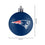 NFL New England Patriots 12 Pack Ball Hanging Tree Holiday Ornament Set12 Pack Ball Hanging Tree Holiday Ornament Set, Team Color, One Size - 757 Sports Collectibles