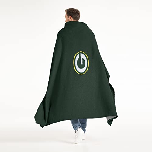 NORTHWEST NFL Green Bay Packers Sweatshirt Throw Blanket, 54" x 84", Dominate - 757 Sports Collectibles
