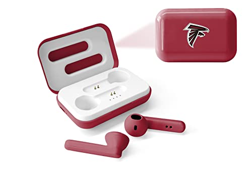 SOAR NFL True Wireless Earbuds V.4, Atlanta Falcons - 757 Sports Collectibles