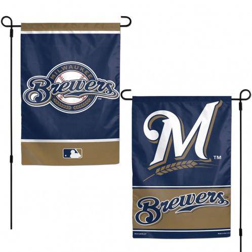 Milwaukee Brewers Flag 12x18 Garden Style 2 Sided (CDG) - 757 Sports Collectibles