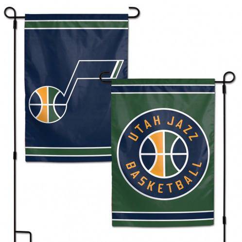 Utah Jazz Flag 12x18 Garden Style 2 Sided Special Order (CDG) - 757 Sports Collectibles