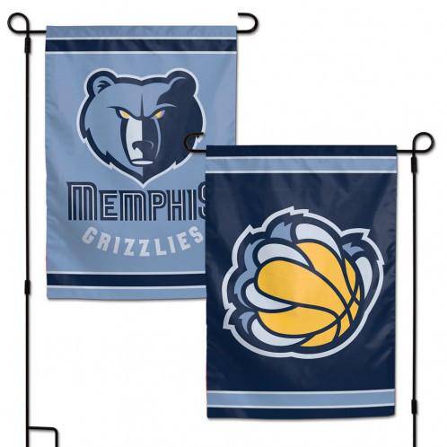 Memphis Grizzlies Flag 12x18 Garden Style 2 Sided Special Order (CDG) - 757 Sports Collectibles