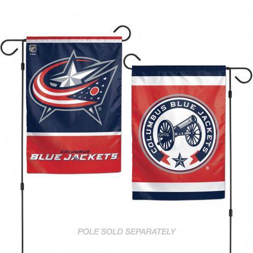 Columbus Blue Jackets Flag 12x18 Garden Style 2 Sided Special Order (CDG) - 757 Sports Collectibles